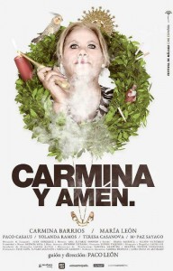 Cartel de la película 'Carmina y amén'