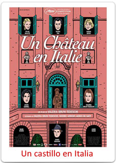 cartel un castillo en italia
