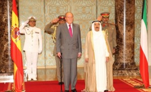 Su Majestad el Rey en una reciente visita a Kuwait. / Foto: www.casareal.es