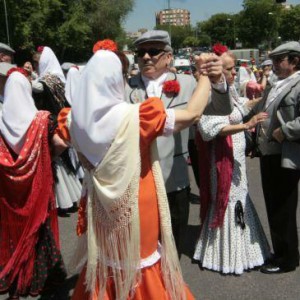 Feria de San Isidro en Madrid.