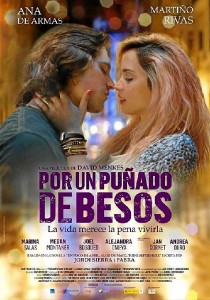 Cartel de 'Por un puñado de besos'.