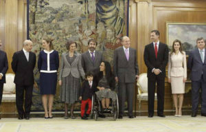 Teresa Perales en la entrega de la Gran Cruz de la Real Orden del Mérito Deportivo. 