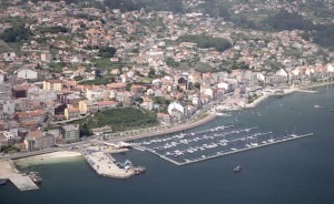 La localidad de Moaña, donde fueron localizados los jóvenes. / Foto: www.turgalicia.es