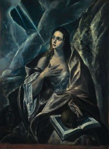 Santa Magdalena penitente, en el Museo de  Monserrat.