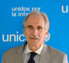 El presidente de Unicef España Carmelo Angulo. / Foto: www.unicef.es