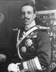 El abuelo del Rey Don Juan Carlos, Alfonso XIII.