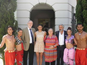 Presentación de la exposición 'Miradas de Anantapur'. 