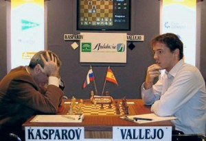 Vallejo contra Kasparov.