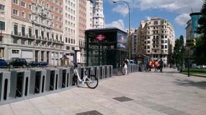 Servicio de alquiler público de bicicletas en Madrid