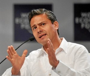 El presidente de México, Enrique Peña. / Foto: Wikipedia.