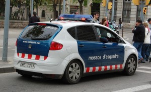 Los Mossos d'Esquadra.