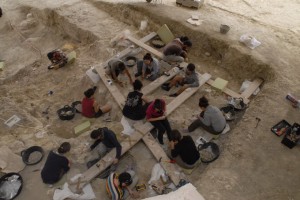 El resto humano más antiguo de Europa se localizó en Orce. / Foto: Iphes.