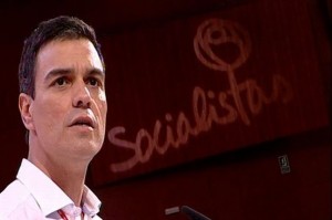 Pedro Sánchez en un momento de su intervención. / Foto: Europa Press 