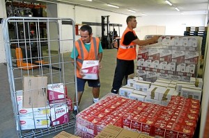 Voluntarios del Banco de Alimentos de Barcelona. / Foto: Banc dels Aliments de Barcelona