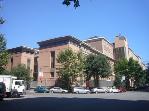 Fachada del Hospital Clinic de Barcelona. / Foto: wikipedia