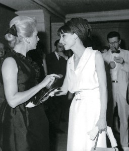 Deborah Kerr y Audrey Hepburn.