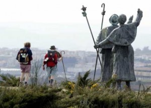 Peregrinación a Santiago de Compostela. 