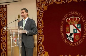 El Rey durante su intervención. / Foto: Casa Real.