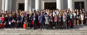 Jóvenes participantes del II International Youth Scientific Congress INVESTIGA I+D+I. 