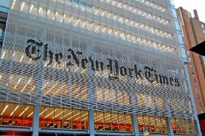 Fachada del 'New York Times'. / Foto: en.wikipedia.org