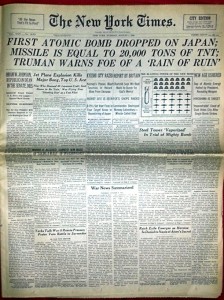 Portada del diario (1945). / Foto: en.wikipedia.org