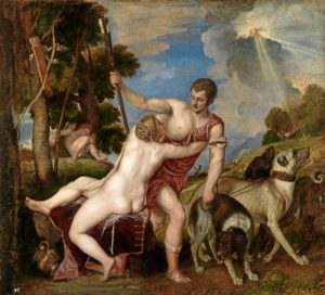 'Venus y Adonis', de Tiziano. / Foto: Museo del Prado.