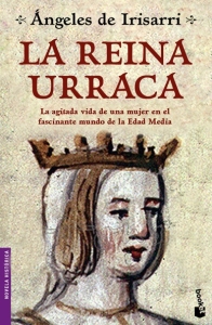 Uno de los libros de la escritora, 'La reina urraca'.