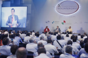 Rajoy durante el X Encuentro Empresarial Iberoamericano. / Foto: lamoncloa.gob.es