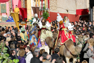 Los Reyes Magos por las calles de Cañada. / http://www.autoreyesmagos.com