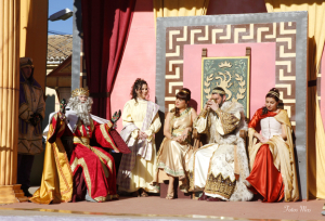 Herodes llama a los Reyes Magos a su palacio. / http://www.autoreyesmagos.com
