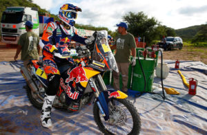 Marc Coma en un momento de la competición. / Foto: www.dakar.com