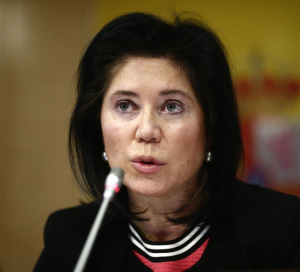 La secretaria general del Tesoro, Rosa Sánchez-Yebra. / Foto: Europa Press.