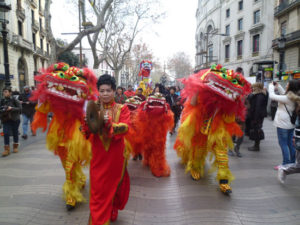 El Año Nuevo Chino en Barcelona. / http://www.jakartaymas.com