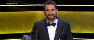 Dani Rovira, presentador de la gala, se llevó el Goya al Mejor Actor Revelación. / Foto: RTVE