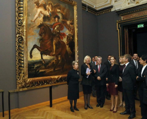 Doña Letizia inauguró la muestra en el Kunsthistorisches Museum en Viena. / http://www.newmyroyals.com