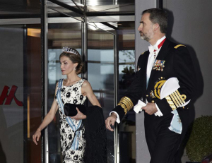 Los Reyes acudieron a la cena muy elegantes. / Foto: Casa Real.