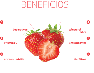 Beneficios de las fresas. / http://interfresacontraelcancer.com