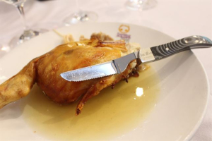 El cuchillo tiene una forma muy particular. / Foto: Europa Press.