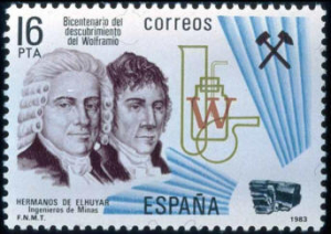 Sello de Juan José y Fausto de Delhuyar. / http://www.vanderkrogt.net