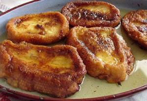 Torrijas. 