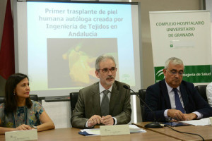 Aquilino Alonso y Antonio Ramírez de Arellano en rueda de prensa.