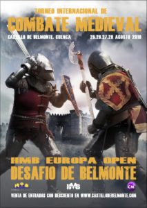 Cartel del II Torneo Internacional de Combate Medieval. 