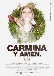 Cartel de 'Carmina y amén'.