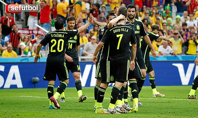 La Roja ganó a Australia en su despedida del Mundial de Brasil. / Foto: www.sefutbol.com