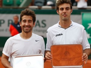 Los barceloneses pelearon la final. / Foto: Federación Española de Tenis.