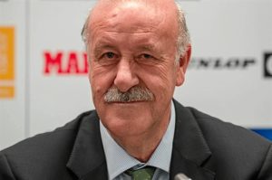 El seleccionador nacional Vicente del Bosque.