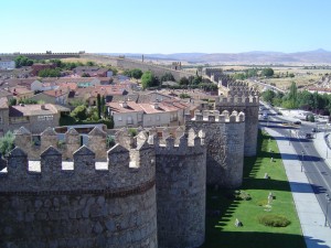 La muralla de Ávila es considerada la mejor conservada del mundo. / Foto: wikipedia