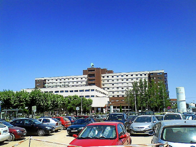 Hospital Infanta Cristina de Badajoz. / Foto: wikipedia.