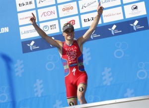 El deportista Javier Gómez Noya. / Foto: Barcelona Triathlon.