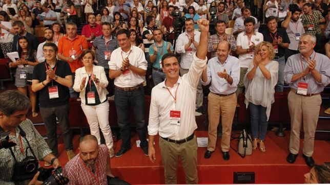 Sánchez clausuró el congreso entre aplausos. / Foto: Fuente